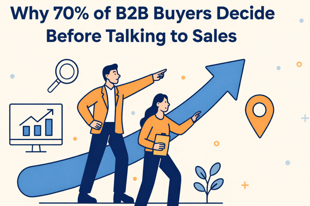 Why 70% of B2B Buyers Decide Before Talking to Sales Introduction
