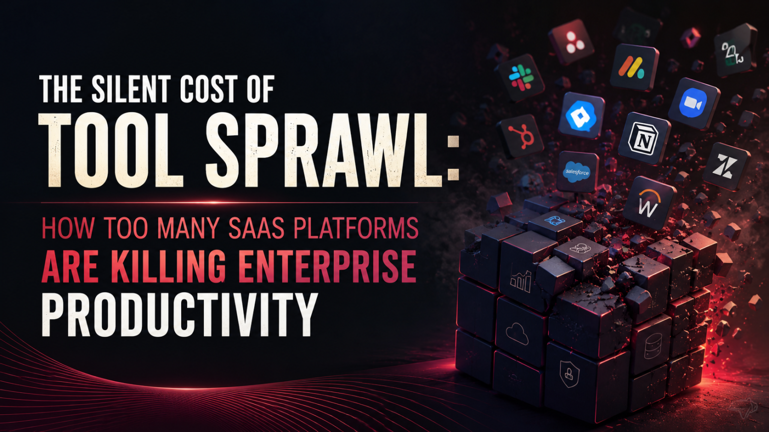 The Silent Cost of Tool Sprawl: How Too Many SaaS Platforms Are Killing Enterprise Productivity